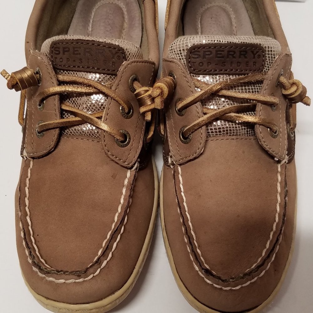 Sperry Top-Sider Ivyfish Metallic Python 3-Eye Bo… - image 8